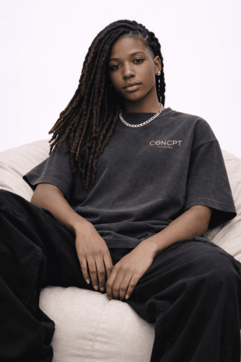 T-Shirt - Logo Beige Essentiel - 3