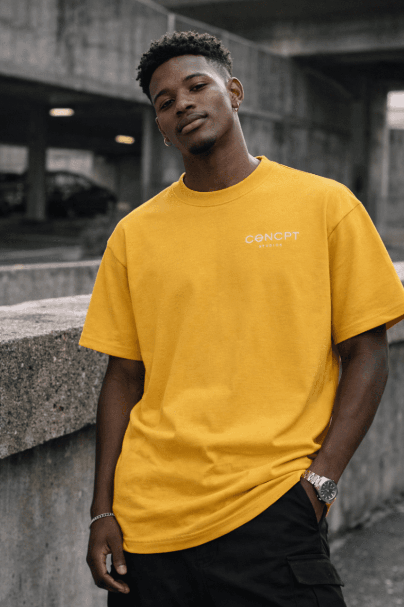 T-Shirt - Essentiel JAUNE - 4
