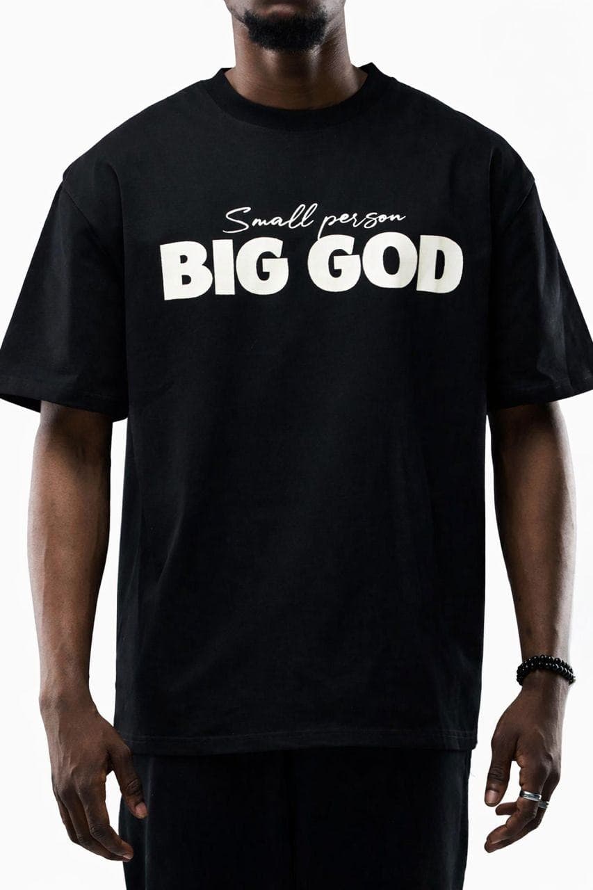 SMALL PERSON  BIG GOD setup